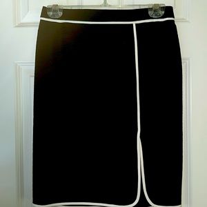 Professional black with white striping